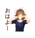 オトナ女子の毎日挨拶♡（個別スタンプ：19）