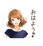 オトナ女子の毎日挨拶♡（個別スタンプ：22）
