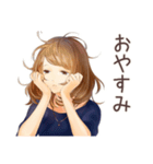 オトナ女子の毎日挨拶♡（個別スタンプ：40）
