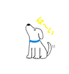 犬のバウのスタンプ（個別スタンプ：5）