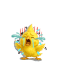無言ネガティブオカメインコ（個別スタンプ：12）