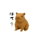 折り紙カピバラさん（個別スタンプ：5）