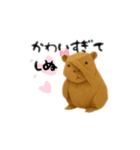 折り紙カピバラさん（個別スタンプ：7）