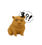 折り紙カピバラさん（個別スタンプ：14）