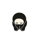 全身黒タイツさん2（個別スタンプ：3）