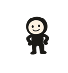 全身黒タイツさん2（個別スタンプ：4）