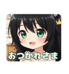 サンドイッチ大好き精霊みなみちゃん（個別スタンプ：15）