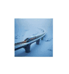Seasons of Train 四季折々の電車.汽車（個別スタンプ：13）