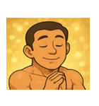 キラキラムキムキボディビルダー@SFW（個別スタンプ：25）