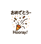 いろんなおめでとうスタンプ2（個別スタンプ：14）