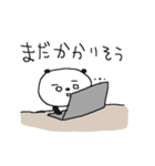 お仕事ダヨ パンダ集合！（個別スタンプ：19）