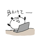 お仕事ダヨ パンダ集合！（個別スタンプ：21）