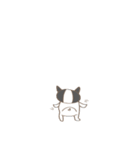 フレンチと黒猫の絶望スタンプ（個別スタンプ：24）