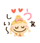 明るくキュート♡ずっと使える3Dスタンプ（個別スタンプ：9）