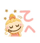 明るくキュート♡ずっと使える3Dスタンプ（個別スタンプ：17）