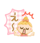 明るくキュート♡ずっと使える3Dスタンプ（個別スタンプ：25）