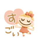 明るくキュート♡ずっと使える3Dスタンプ（個別スタンプ：26）