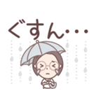 ★でか文字★大人メガネのボブ子ちゃん（個別スタンプ：40）