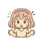 ふわりなこももちゃんは今日もふわりん（個別スタンプ：27）