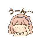 ふわりなこももちゃんは今日もふわりん（個別スタンプ：34）