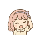 ふわりなこももちゃんは今日もふわりん（個別スタンプ：36）