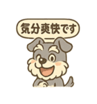 全力はしゃぎシュナ（個別スタンプ：18）