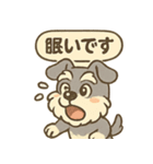全力はしゃぎシュナ（個別スタンプ：21）