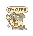 全力はしゃぎシュナ（個別スタンプ：33）