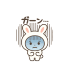 毎日使える★うさぎのゆるかわスタンプ（個別スタンプ：25）