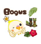 ふわふわオカメインコ★挨拶★インドネシア（個別スタンプ：12）
