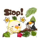ふわふわオカメインコ★挨拶★インドネシア（個別スタンプ：16）
