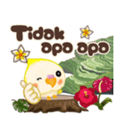 ふわふわオカメインコ★挨拶★インドネシア（個別スタンプ：23）