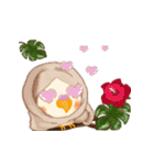 ふわふわオカメインコ★挨拶★インドネシア（個別スタンプ：40）