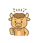 バスケ部のバッファローくん（個別スタンプ：26）