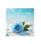 Roses and the Sea – バラと海（個別スタンプ：7）