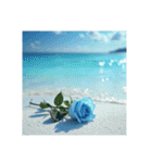 Roses and the Sea – バラと海（個別スタンプ：9）
