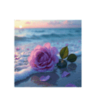 Roses and the Sea – バラと海（個別スタンプ：15）