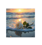 Roses and the Sea – バラと海（個別スタンプ：29）
