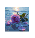 Roses and the Sea – バラと海（個別スタンプ：33）