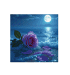 Roses and the Sea – バラと海（個別スタンプ：36）