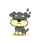 シュナウザーの日常.でか顔ver.NEW！！（個別スタンプ：2）