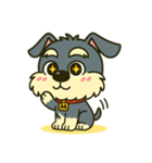シュナウザーの日常.でか顔ver.NEW！！（個別スタンプ：8）