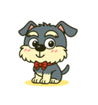 シュナウザーの日常.でか顔ver.NEW！！（個別スタンプ：16）