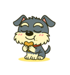 シュナウザーの日常.でか顔ver.NEW！！（個別スタンプ：21）