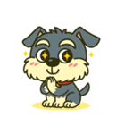シュナウザーの日常.でか顔ver.NEW！！（個別スタンプ：30）