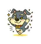 シュナウザーの日常.でか顔ver.NEW！！（個別スタンプ：32）