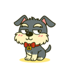シュナウザーの日常.でか顔ver.NEW！！（個別スタンプ：36）