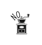 モノトーンスタンプ（英語、日本語）（個別スタンプ：19）