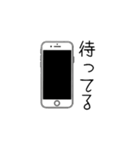 モノトーンスタンプ（英語、日本語）（個別スタンプ：25）