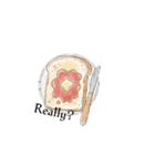 文字ありver. カフェ*Cafeスタンプ（個別スタンプ：20）